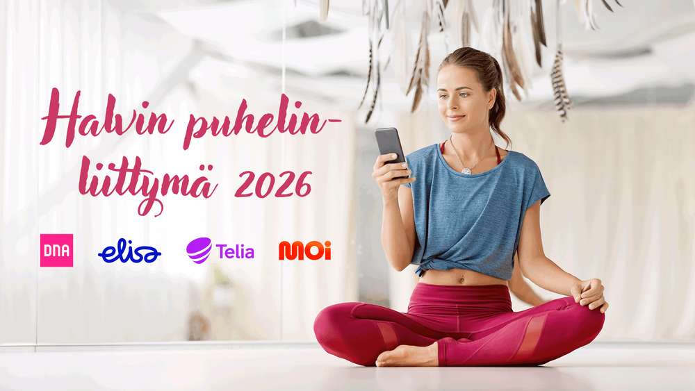 Halvin puhelinliittymä 2026