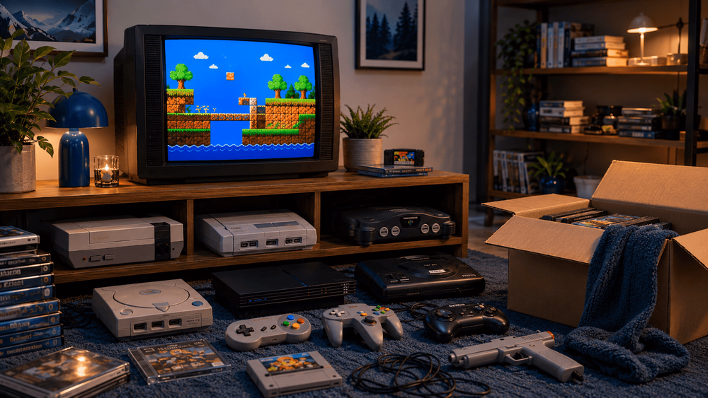Pölyttyykö kaapissasi NES tai PS2? Nämä retropelikonsolit ovat nyt kuumaa tavaraa Huuto.netissä